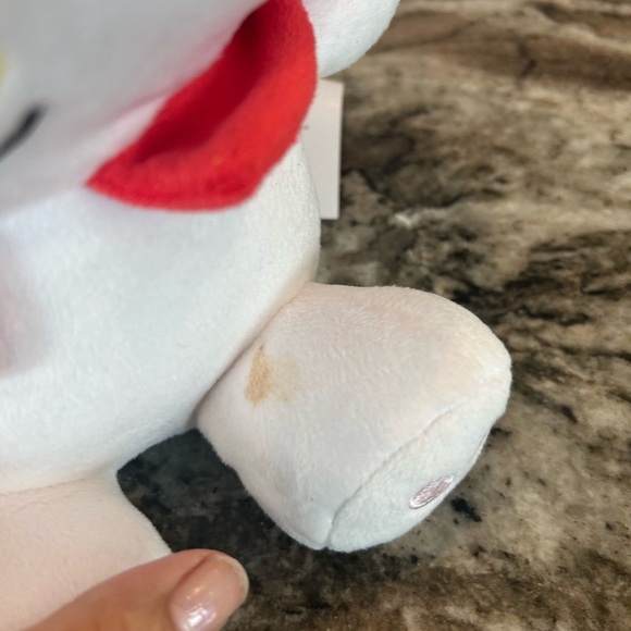 My Melody Plush Toy, BNWT (has a few stains) 17 inches - Picture 2 of 6